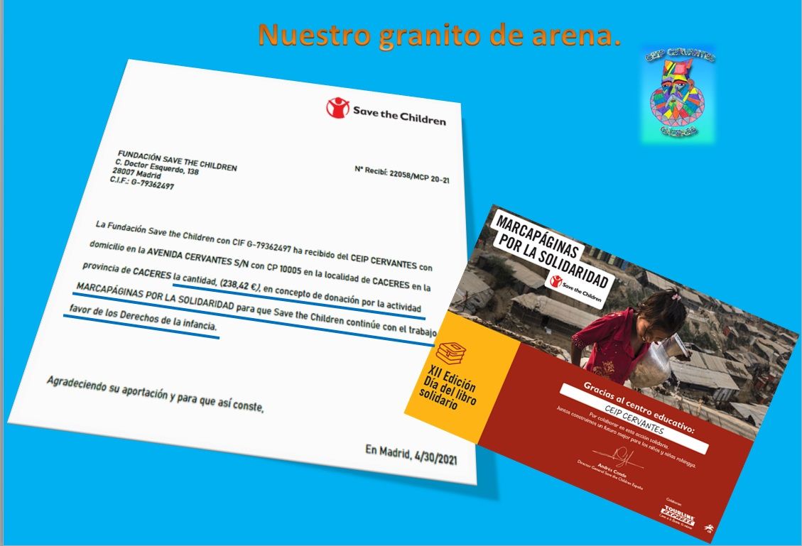 marcapáginas solidarios