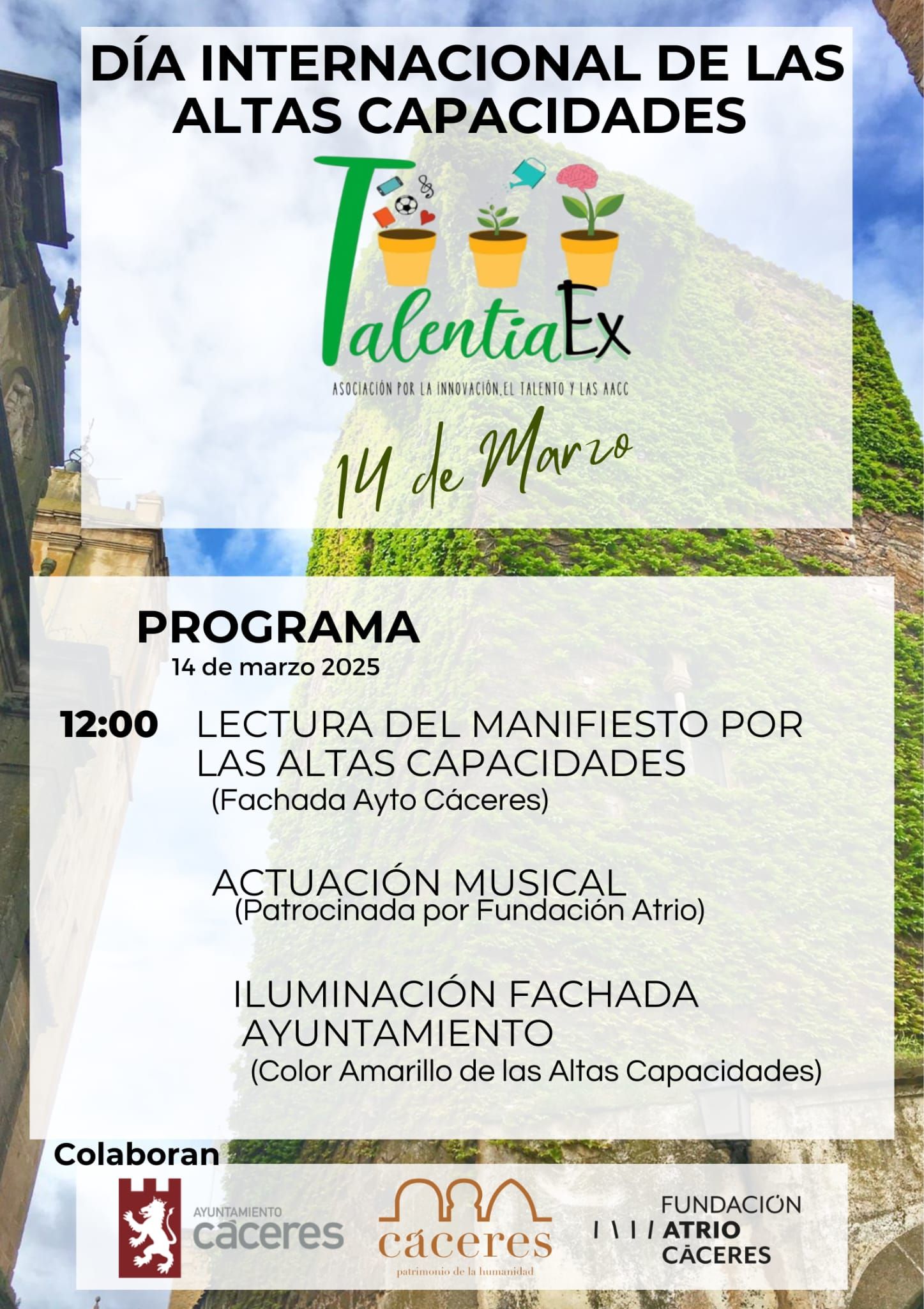 cartel DIA AACC
