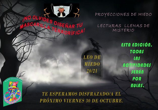 cartel leo de miedo