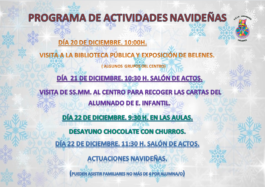 PROGRAMA NAVIDAD